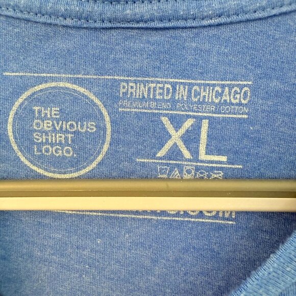 🧼 OBVIOUS SHIRTS “WASH YOUR HANDS.” Tee – XL – Chicago Made - Picture 2 of 2